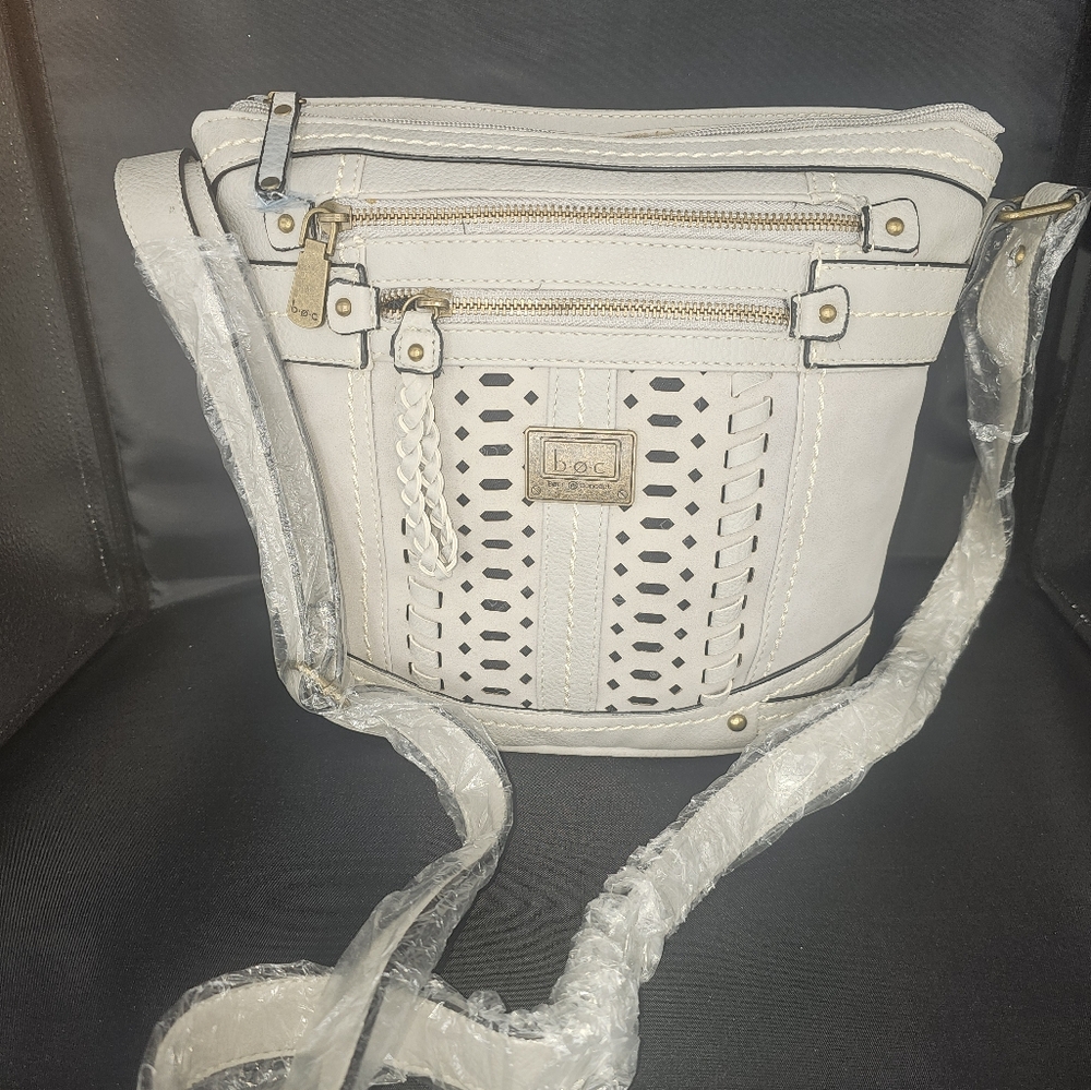 Light Grey Crossbody Bag